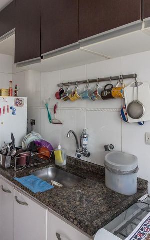 Apartamento à venda com 37m², 1 quarto e 1 vaga Apartamento à venda com 37m², 1 quarto e 1 vagaCozinha