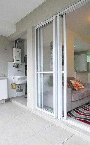 Apartamento à venda com 50m², 1 quarto e 1 vagavaranda