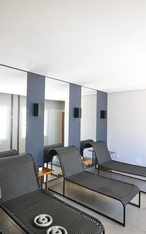 Apartamento à venda com 50m², 1 quarto e 1 vagasauna