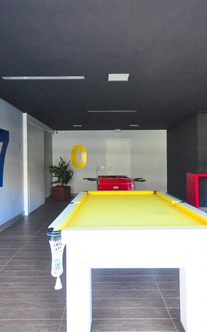 Apartamento à venda com 50m², 1 quarto e 1 vagasalão de jogos