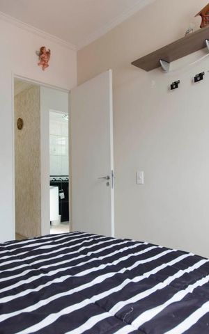 Apartamento à venda com 50m², 2 quartos e 1 vagaQuarto 2