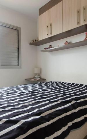 Apartamento à venda com 50m², 2 quartos e 1 vagaQuarto 2