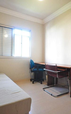 Apartamento para alugar com 120m², 3 quartos e 2 vagasquarto 1