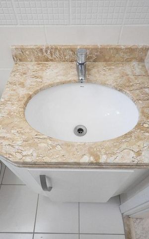 Apartamento para alugar com 48m², 2 quartos e 1 vagadetalhe do banheiro
