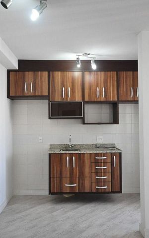 Apartamento para alugar com 48m², 2 quartos e 1 vagacozinha