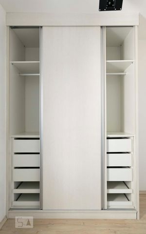 Apartamento à venda com 63m², 3 quartos e 1 vagaQuarto 2 (Armários)