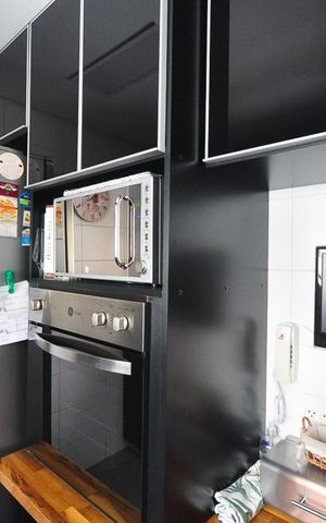 Apartamento para alugar com 135m², 3 quartos e 2 vagasdetalhe da cozinha