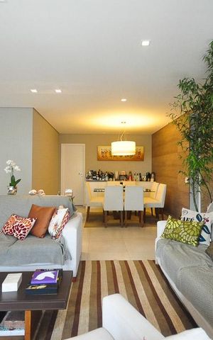 Apartamento para alugar com 135m², 3 quartos e 2 vagassala