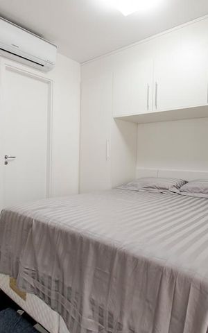Studio para alugar com 55m², 1 quarto e 1 vagaQuarto