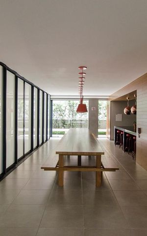 Studio para alugar com 55m², 1 quarto e 1 vagaSalão de festas