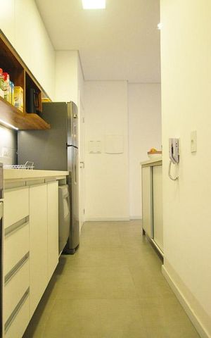 Apartamento à venda com 60m², 1 quarto e 2 vagascozinha