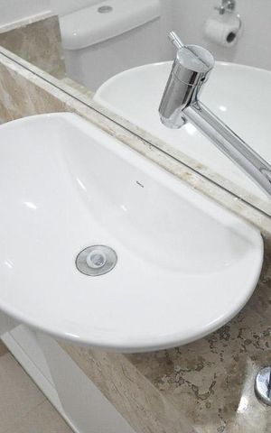 Apartamento à venda com 47m², 1 quarto e 1 vagadetalhe do lavabo