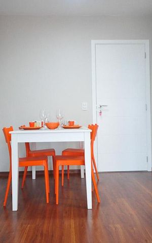 Apartamento à venda com 47m², 1 quarto e 1 vagamesa de jantar