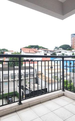Apartamento à venda com 47m², 1 quarto e 1 vagavaranda