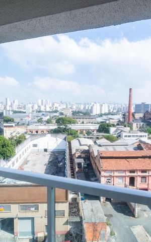 Studio para alugar com 46m², 1 quarto e 1 vaga Studio para alugar com 46m², 1 quarto e 1 vagaVaranda