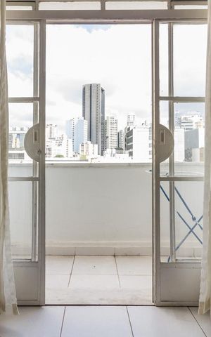 Studio para alugar com 34m², 1 quarto e sem vaga Studio para alugar com 34m², 1 quarto e sem vagaVaranda