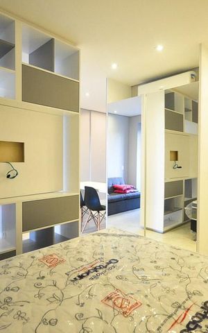 Studio à venda com 43m², 1 quarto e 1 vagasuíte