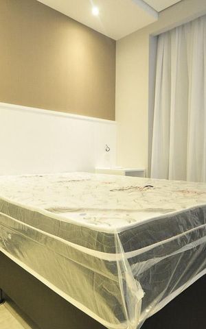 Studio à venda com 43m², 1 quarto e 1 vagasuíte
