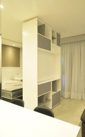 Studio à venda com 43m², 1 quarto e 1 vagasala