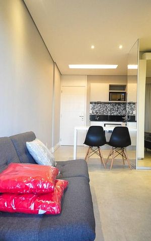 Studio à venda com 43m², 1 quarto e 1 vagasala
