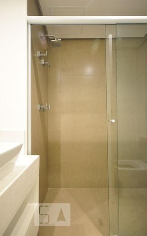 Studio à venda com 43m², 1 quarto e 1 vagadetalhe do banheiro suíte  