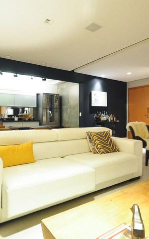 Apartamento para alugar com 96m², 2 quartos e 2 vagassala