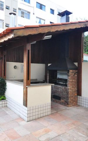Apartamento à venda com 86m², 3 quartos e 2 vagasChurrasqueira