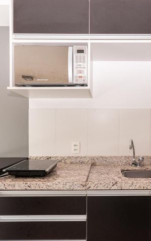 Studio à venda com 35m², 1 quarto e 1 vaga Studio à venda com 35m², 1 quarto e 1 vagaCozinha