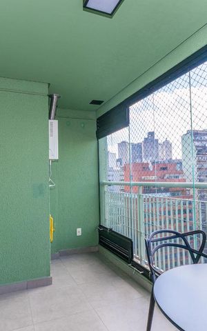 Studio à venda com 35m², 1 quarto e 1 vaga Studio à venda com 35m², 1 quarto e 1 vagaVaranda
