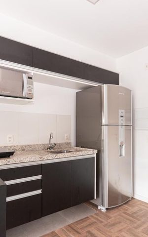Studio à venda com 35m², 1 quarto e 1 vaga Studio à venda com 35m², 1 quarto e 1 vagaCozinha