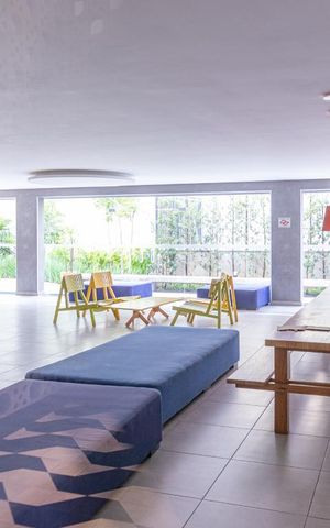Studio à venda com 35m², 1 quarto e 1 vaga Studio à venda com 35m², 1 quarto e 1 vagaSalão de festas