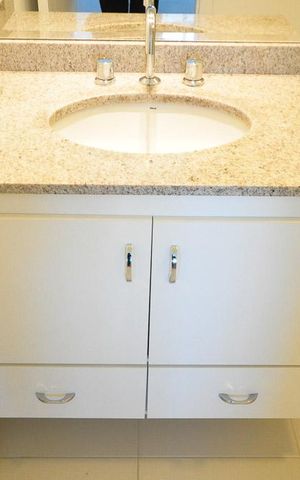 Apartamento à venda com 50m², 1 quarto e 1 vagadetalhe do banheiro suíte 