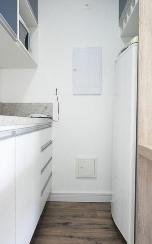 Studio à venda com 41m², 1 quarto e 1 vagacozinha