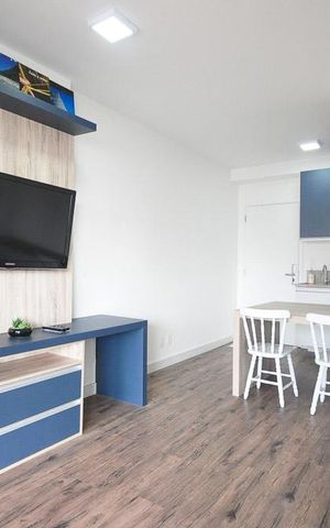 Studio à venda com 41m², 1 quarto e 1 vagasala