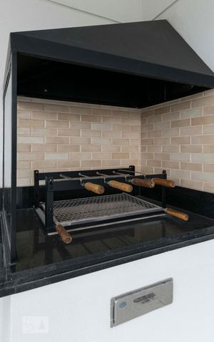 Apartamento para alugar com 110m², 3 quartos e 2 vagasVaranda Gourmet (Churrasqueira)