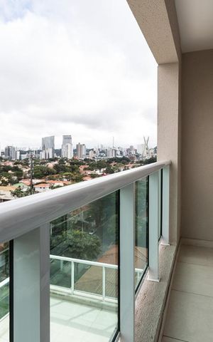 Studio à venda com 48m², 1 quarto e 1 vaga Studio à venda com 48m², 1 quarto e 1 vagaVaranda