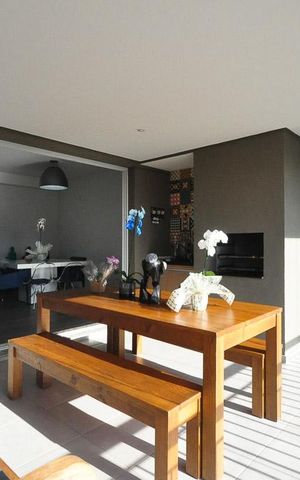 Apartamento à venda com 168m², 3 quartos e 3 vagasvaranda gourmet	
