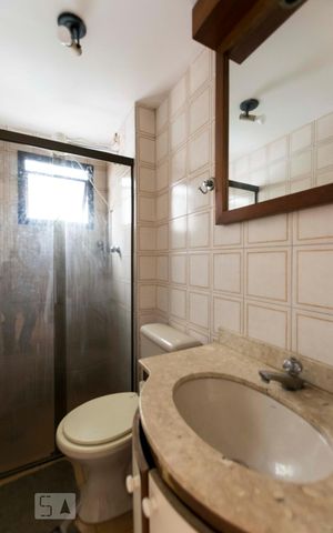 Apartamento para alugar com 55m², 2 quartos e 1 vagaBanheiro 