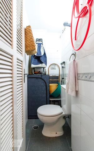 Apartamento para alugar com 55m², 2 quartos e 1 vagaBanheiro de Serviço 