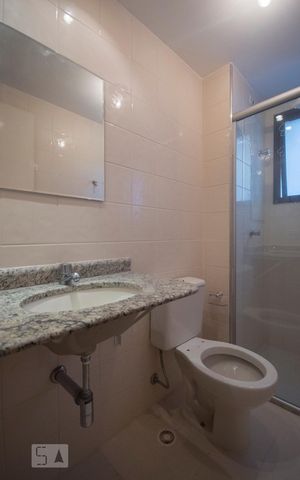 Apartamento para alugar com 54m², 2 quartos e 1 vaga Apartamento para alugar com 54m², 2 quartos e 1 vagaBanheiro