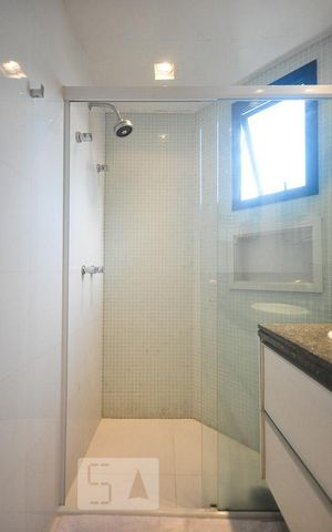 Apartamento à venda com 60m², 1 quarto e 1 vagadetalhe do banheiro suíte  