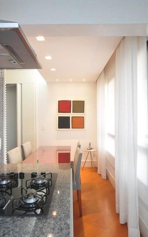 Apartamento à venda com 60m², 1 quarto e 1 vagacozinha