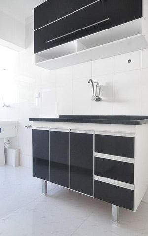 Apartamento para alugar com 58m², 2 quartos e 2 vagascozinha