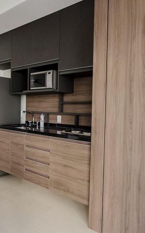 Studio para alugar com 51m², 1 quarto e 1 vaga Studio para alugar com 51m², 1 quarto e 1 vagaCozinha