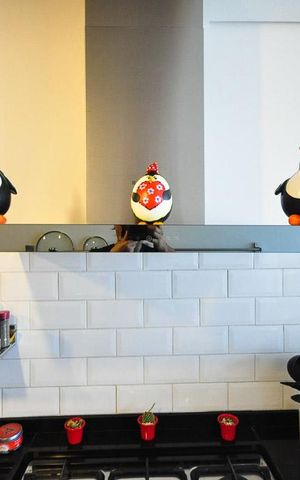Apartamento à venda com 70m², 1 quarto e 1 vagadetalhe da cozinha