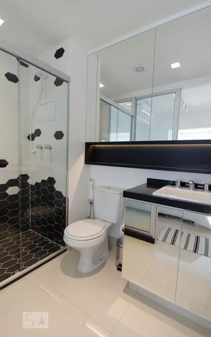 Apartamento para alugar com 35m², 1 quarto e 1 vagaBanheiro