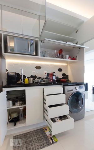 Apartamento para alugar com 35m², 1 quarto e 1 vagaCozinha