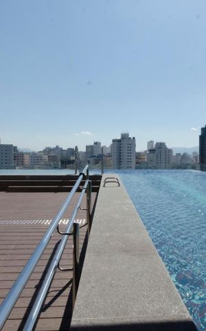 Apartamento para alugar com 35m², 1 quarto e 1 vagaPiscina