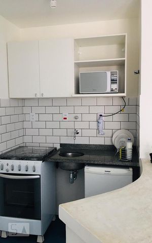Studio à venda com 36m², 0 quarto e sem vaga Studio à venda com 36m², 0 quarto e sem vagaCozinha