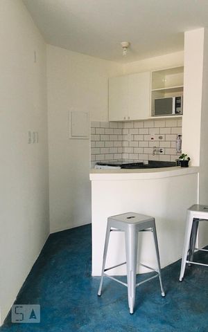 Studio à venda com 36m², 0 quarto e sem vaga Studio à venda com 36m², 0 quarto e sem vagaCozinha